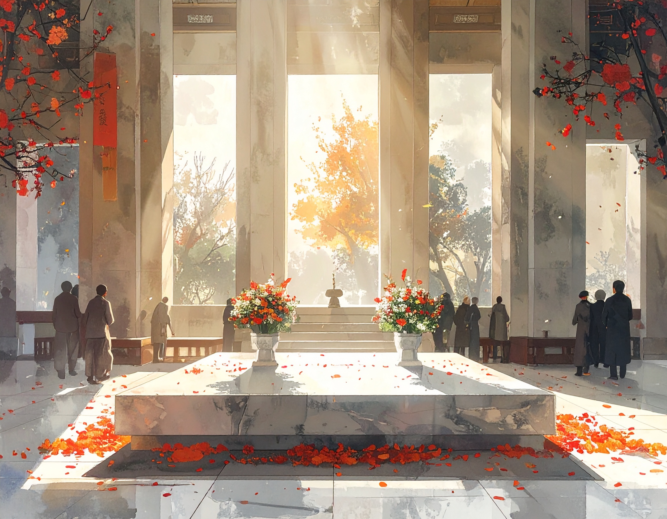 四十九日法要で動画上映！お斎中のマナーと心に残る演出